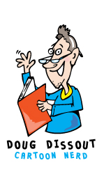 Doug Dissout cartoon character